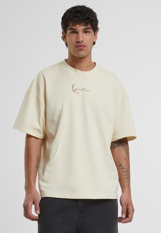 Karl Kani Shirt in Beige: voorkant
