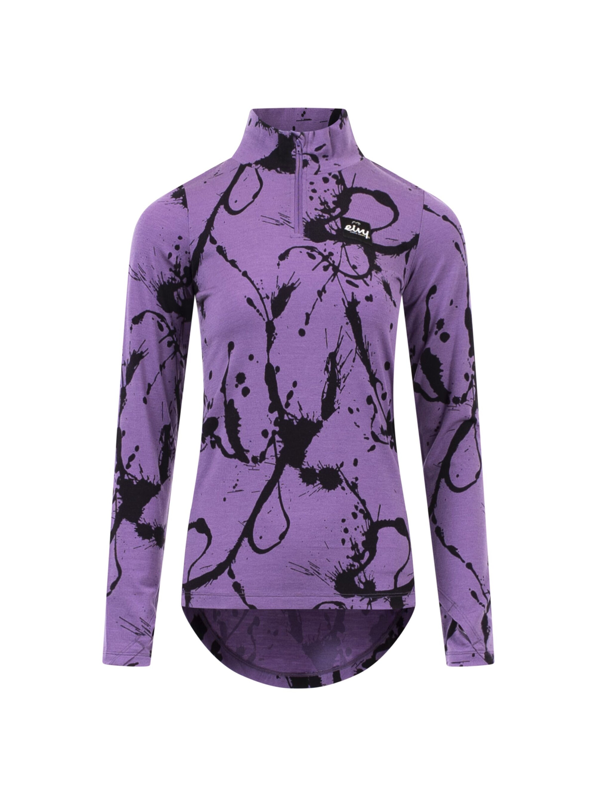 Eivy Funktionsshirt 'Journey' Baselayer-Top in Schwarz: Vorderseite