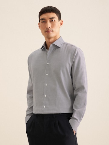 SEIDENSTICKER Regular fit Business shirt in Blue: front