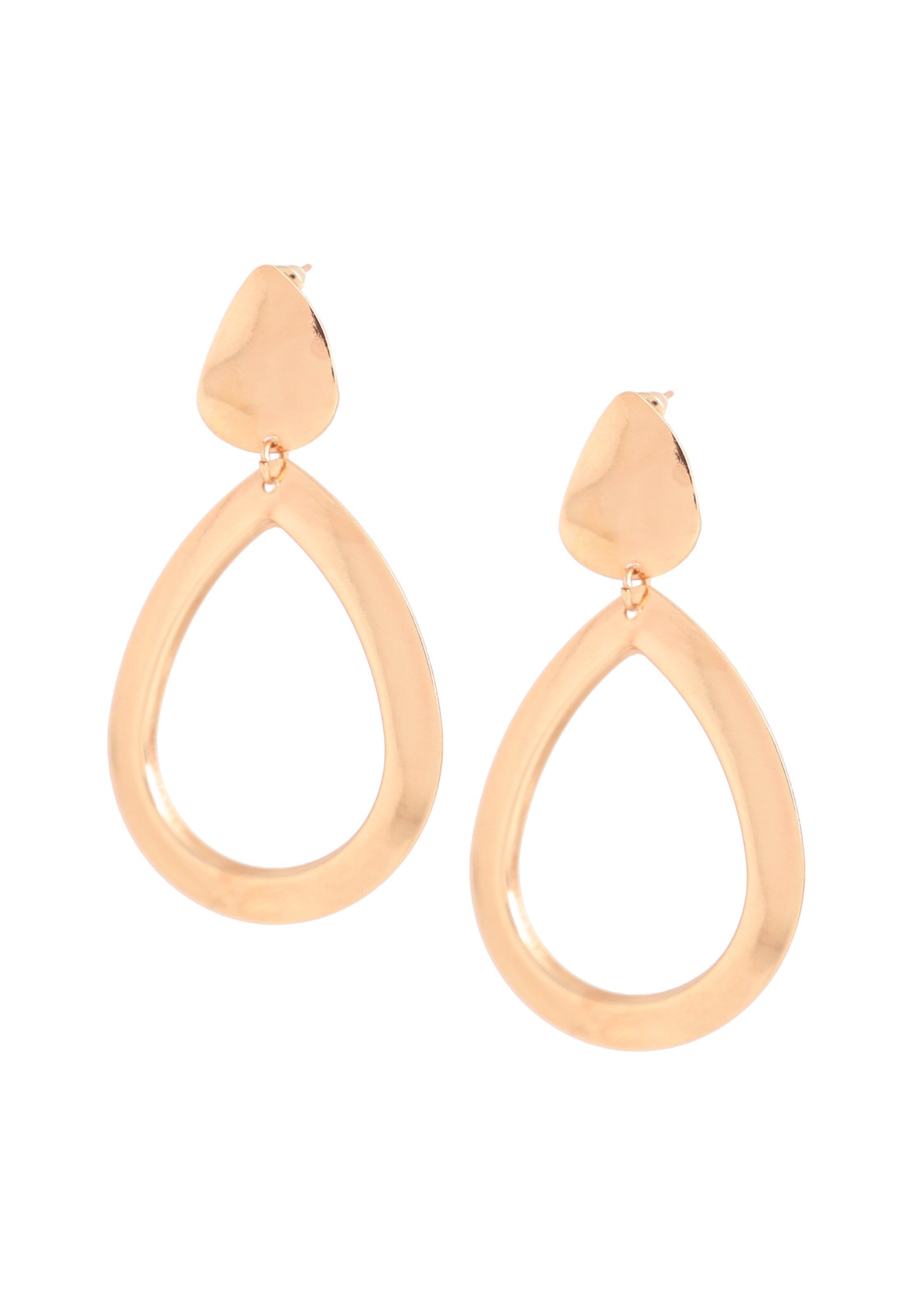 SOHI Uhani 'Florry' | zlata barva: sprednja stran