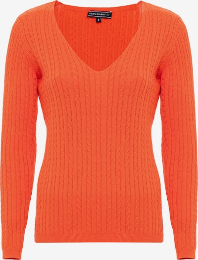 Felix Hardy Pull-over en rouge orangé, Vue avec produit