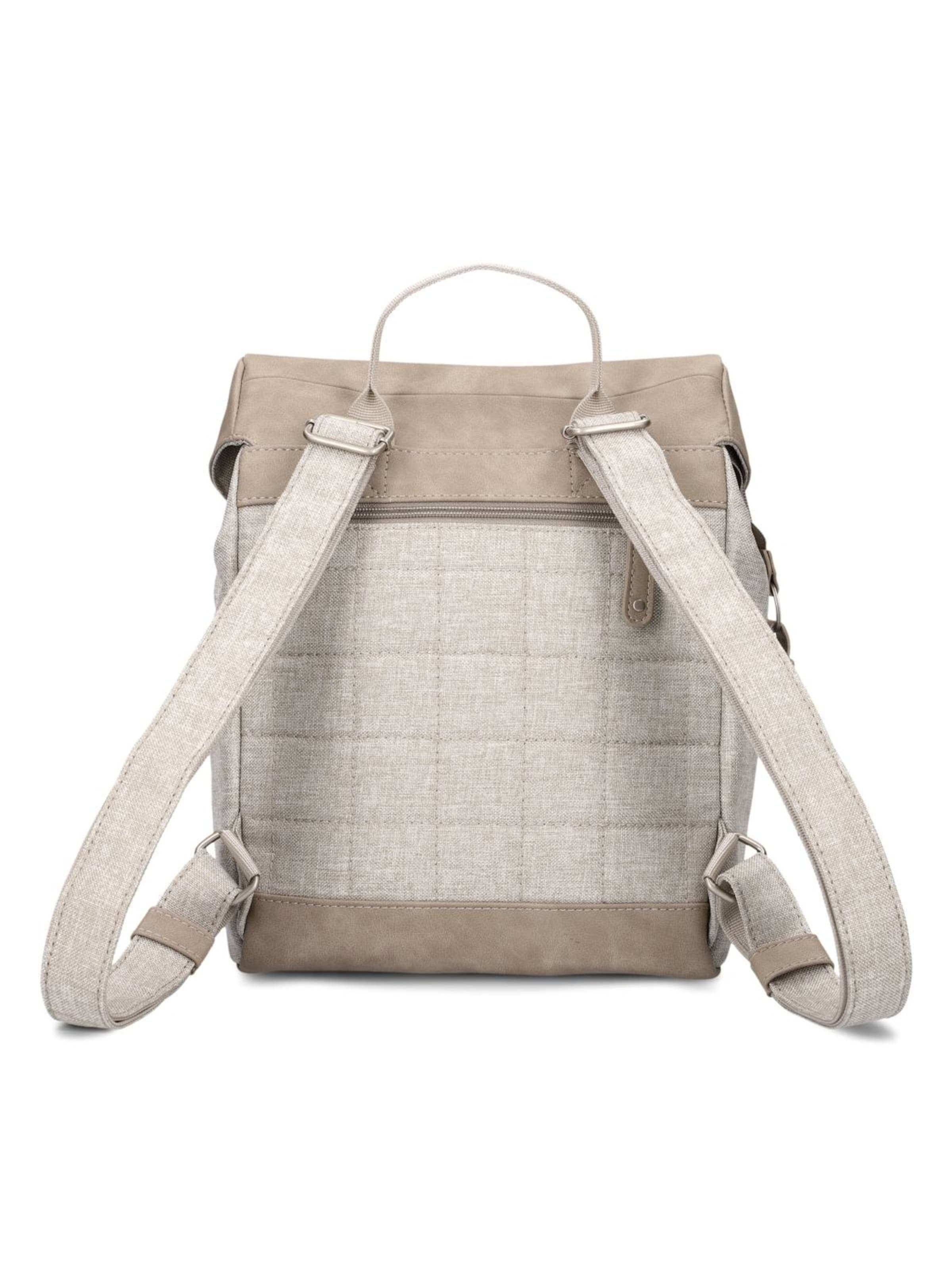 ZWEI Rucksack 'OLLI OR8'‌‌‌‌‌ in Beige