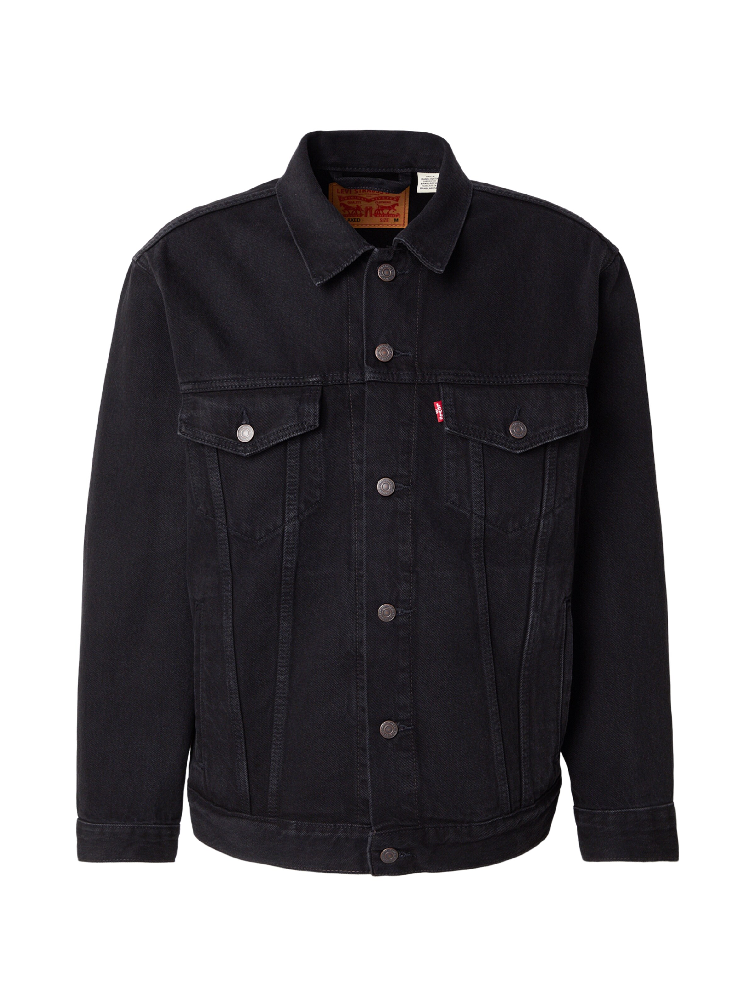 LEVI'S ® Between-Season Jacket 'Trucker' in Black: front