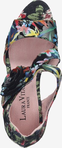 Laura Vita Sandals in Black