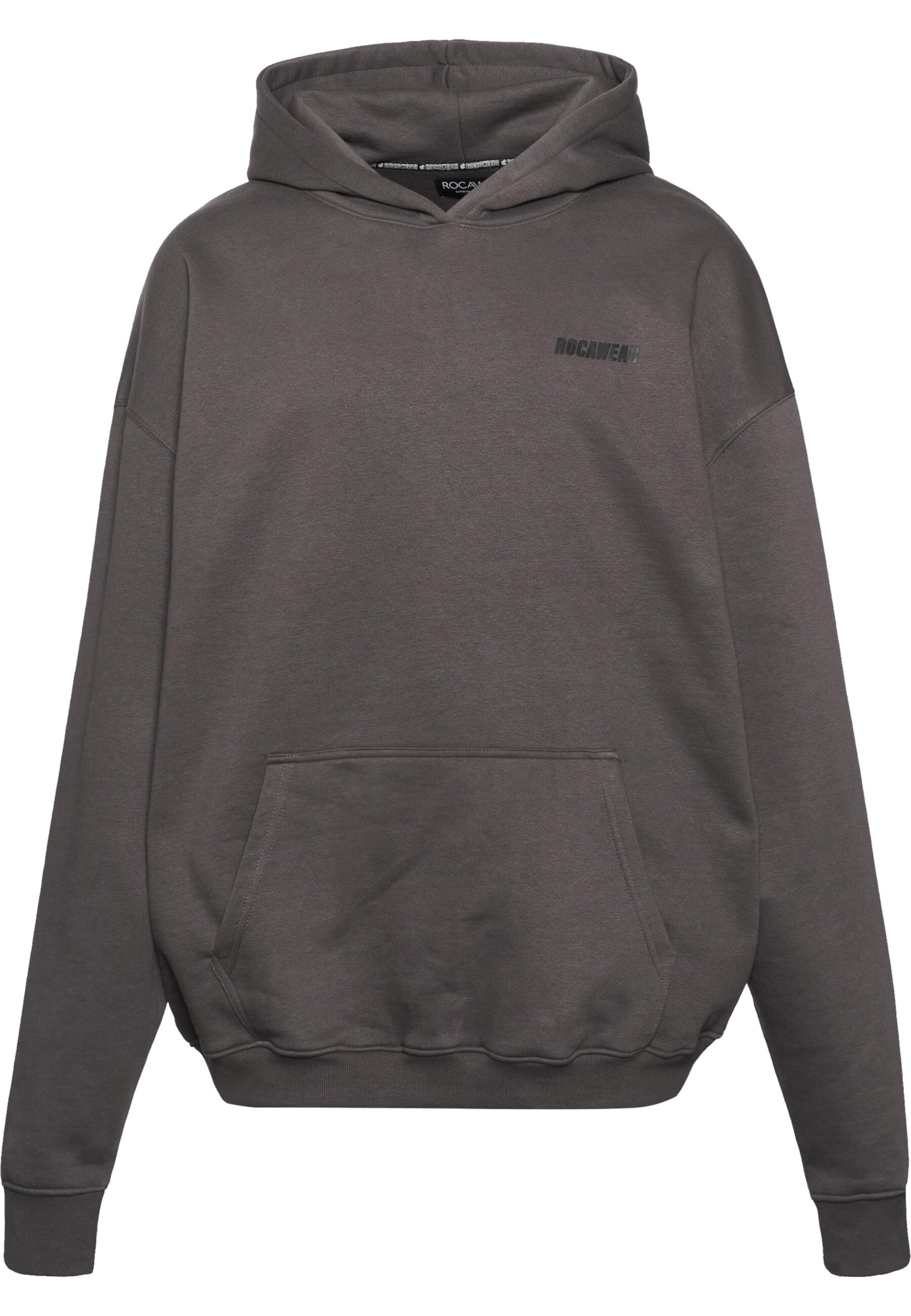 Felpa di ROCAWEAR in grigio: frontale