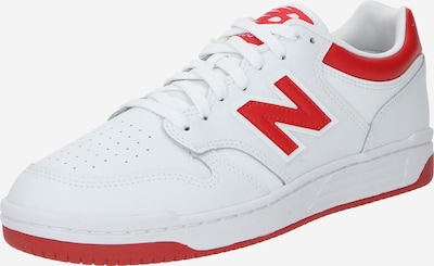 Sneaker low '480L' new balance pe roșu / alb, Vizualizare produs