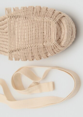 MANGO Sandals 'Pipa' in Beige