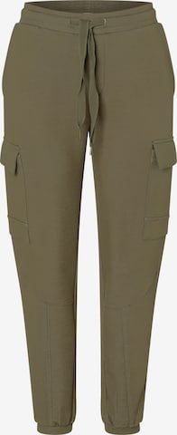 TIMEZONE Tapered Cargo trousers 'Rakima' in Green: front