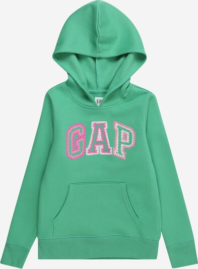 GAP Sweatshirt in de kleur Groen / Pink / Rosa / Wit, Productweergave