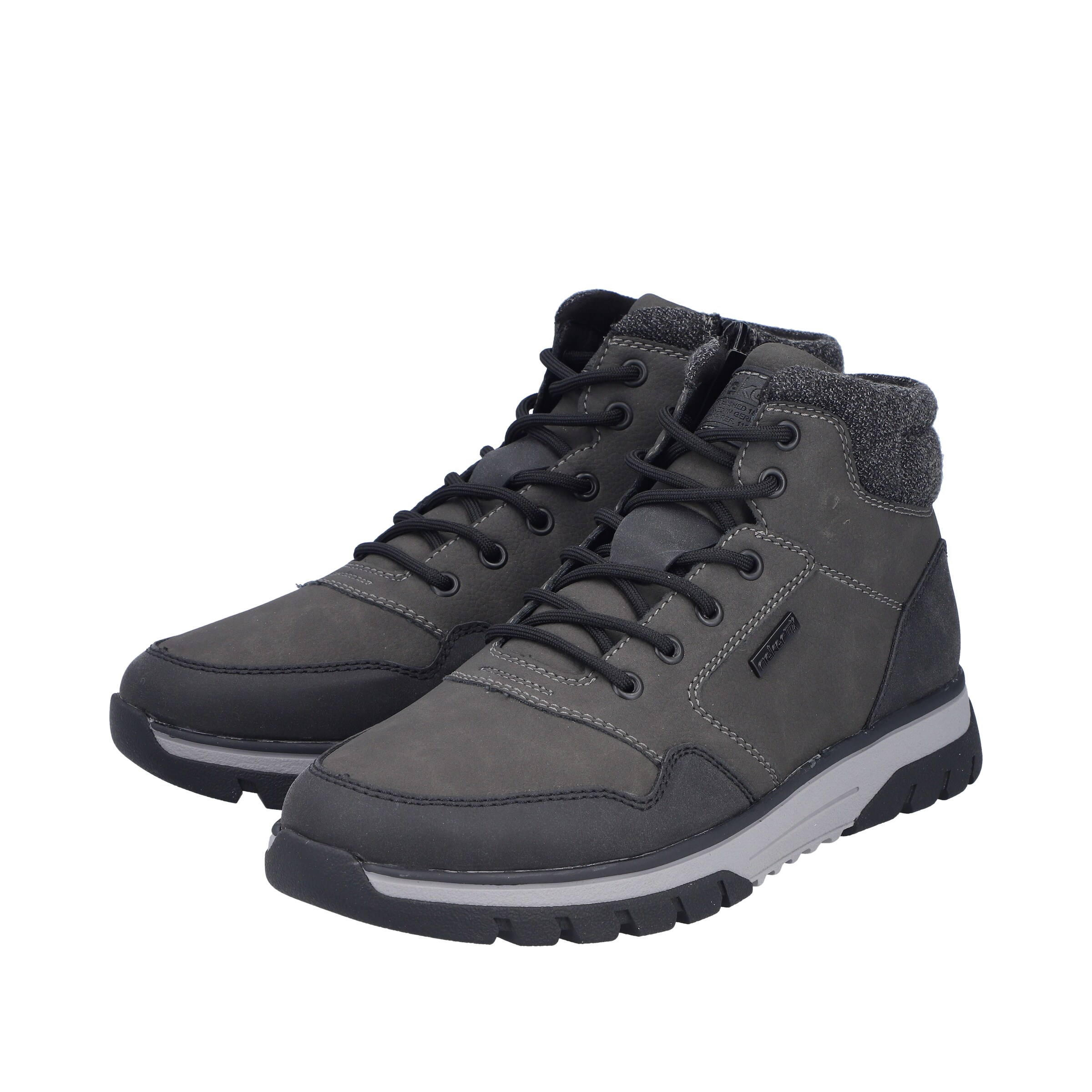 Bottes à lacets 'B9340' Rieker en gris