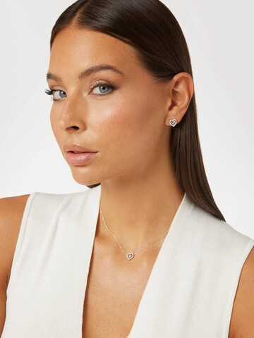 GUESS Necklace 'Jardin' in Silver: front