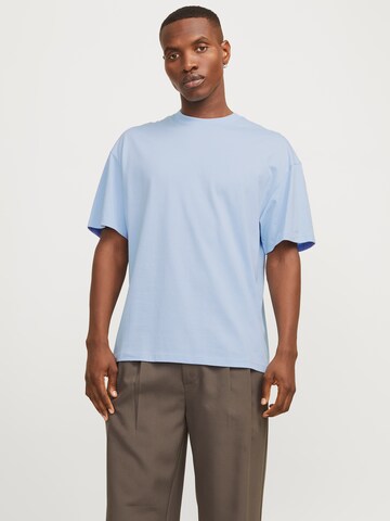 T-Shirt 'JJEBradley' JACK & JONES en bleu : devant
