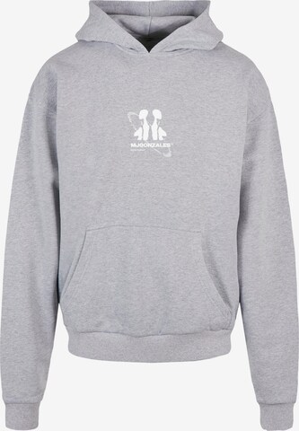 MJ Gonzales Sweatshirt 'Circle' in Grey: front