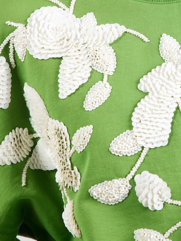 žalia Essentiel Antwerp Megztinis be užsegimo 'Jaga'