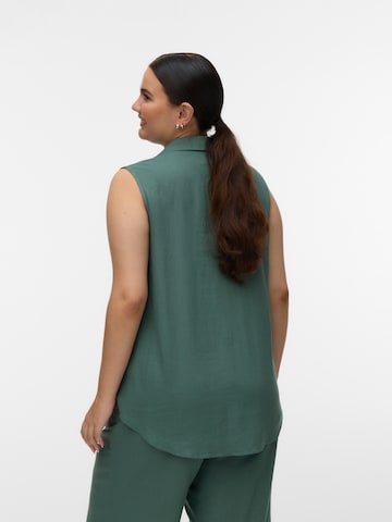 Vero Moda Curve Bluse 'VMCMYMILO' i grøn