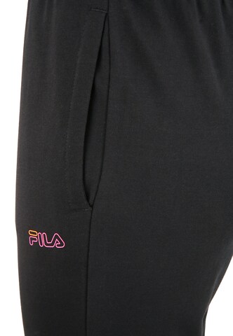 FILA Tapered Pants 'PIA' in Black