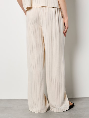 Apricot Wide leg Broek ' ' in Beige