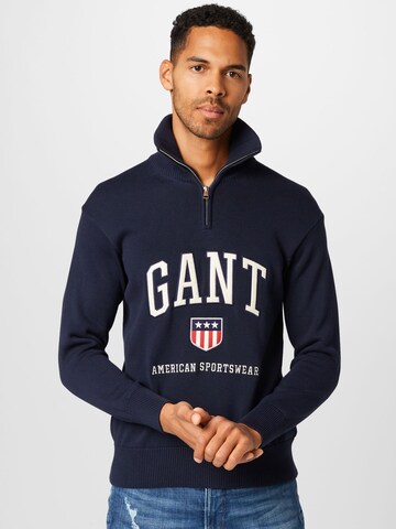 GANT Trui in Blauw: voorkant