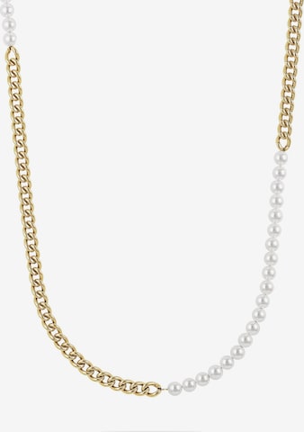 FAVS Necklace in Gold: front