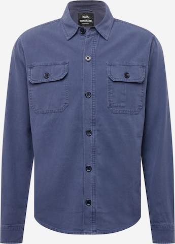 MADS NORGAARD COPENHAGEN Regular fit Overhemd in Blauw: voorkant