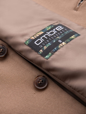 Ombre Vest 'OM-BLZV-0145' in Beige