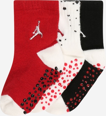 Jordan Κάλτσες σε κόκκινο: μπροστά