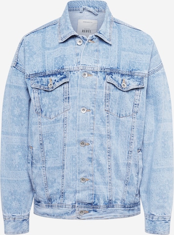 Redefined Rebel Between-season jacket 'Shuan' in Blue: front