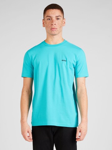 BOSS Shirt in Green: front