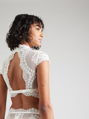 Hunkemöller - Halter Sujetador 'Daisy' en blanco