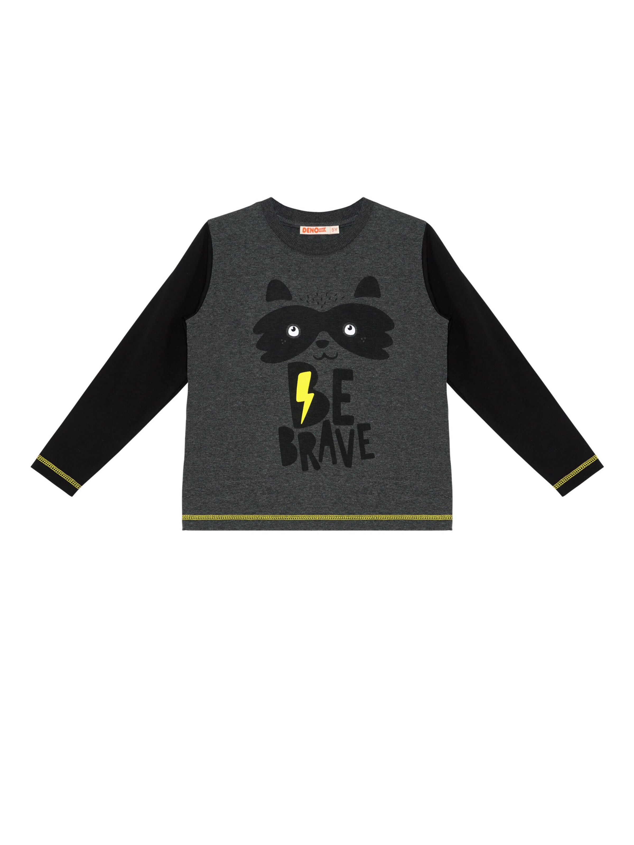 Denokids Set 'Be Brave' in Grau