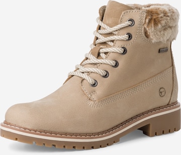 Bottines Tamaris en beige : devant