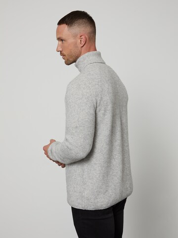 DAN FOX APPAREL Sweater 'Diego' in Grey