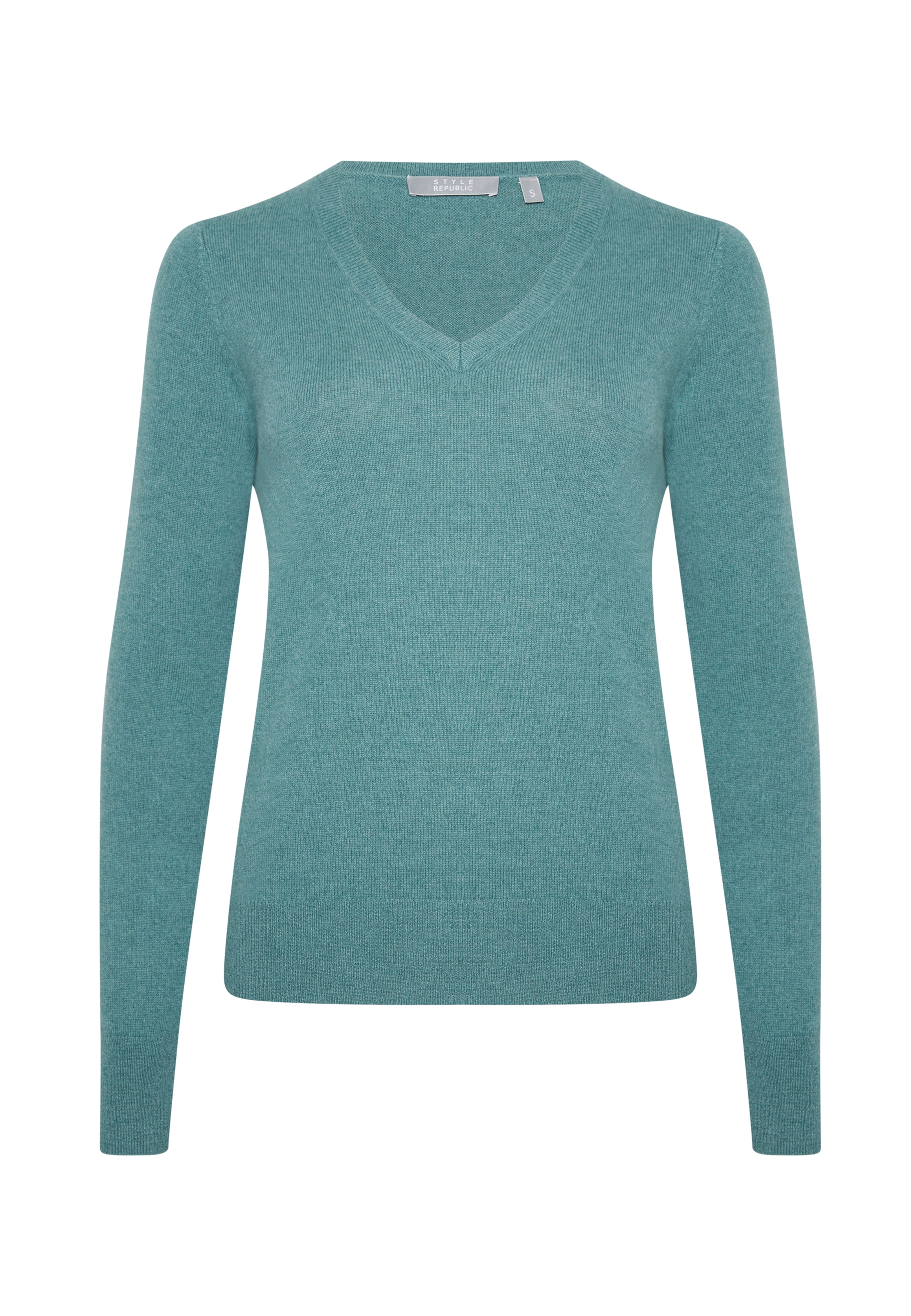 Style Republic Kaschmir Pullover in Grün: Vorderseite