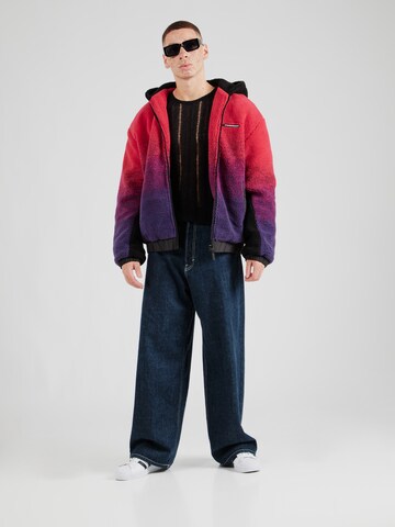 Pegador Fleece jas 'ABSECON' in Roze