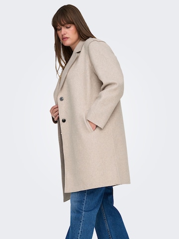 ONLY Carmakoma Between-seasons coat 'CARCarrie' in Beige