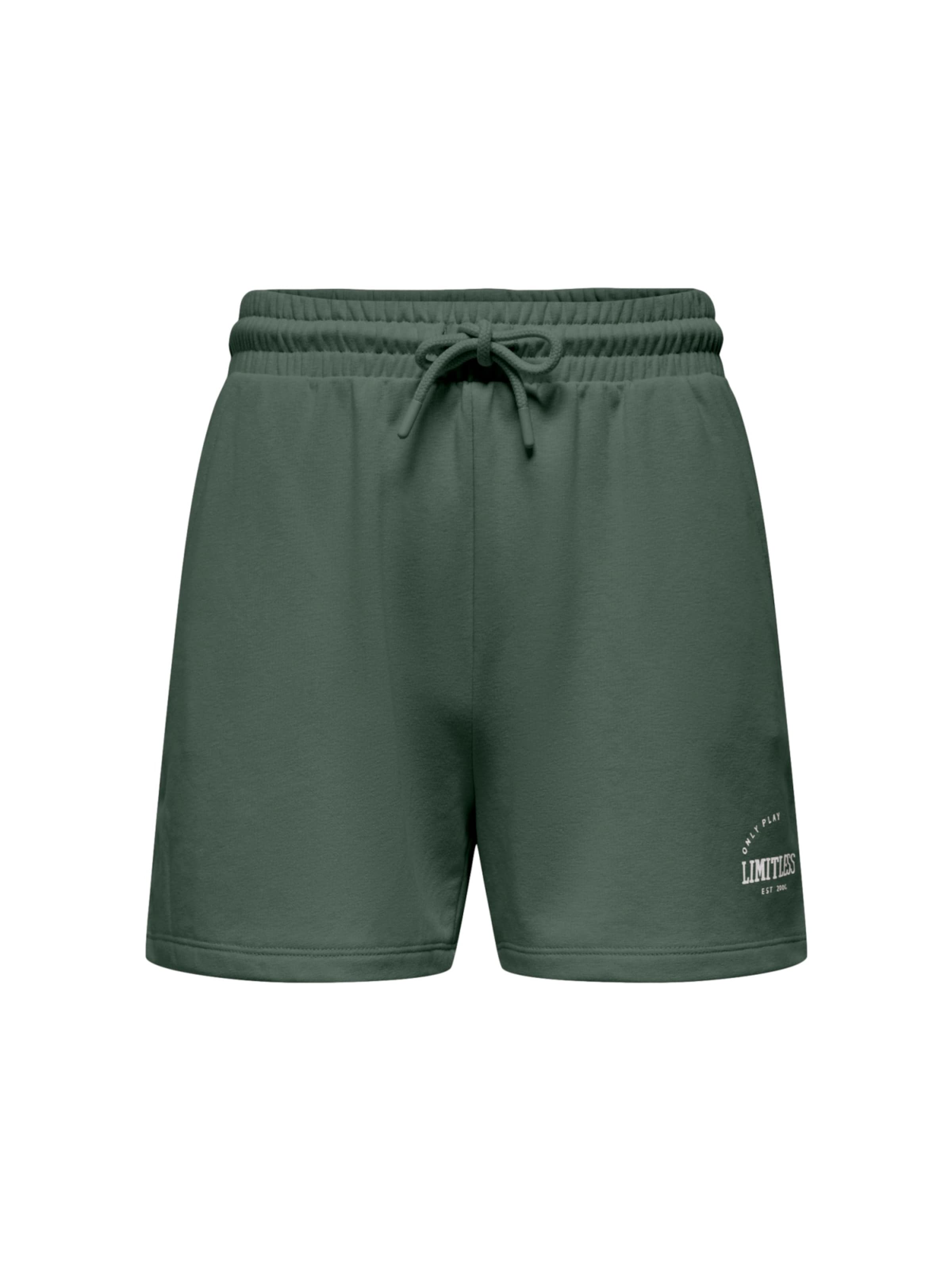 Loosefit Pantalon de sport 'Cava Life' ONLY PLAY en vert : devant