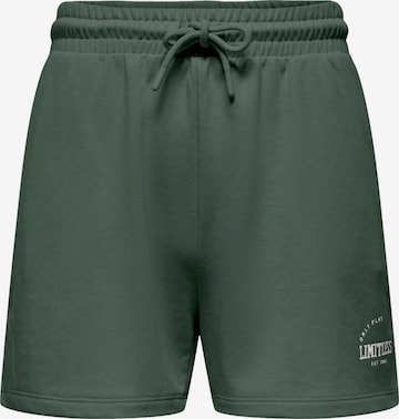 Pantalon de sport 'Cava Life' ONLY PLAY en vert : devant