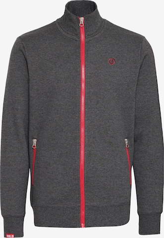 !Solid - Sudadera con cremallera 'Benn' en gris: frente