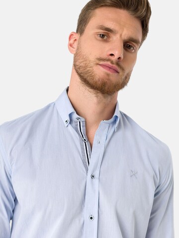 Coupe regular Chemise Jacey Quinn en bleu