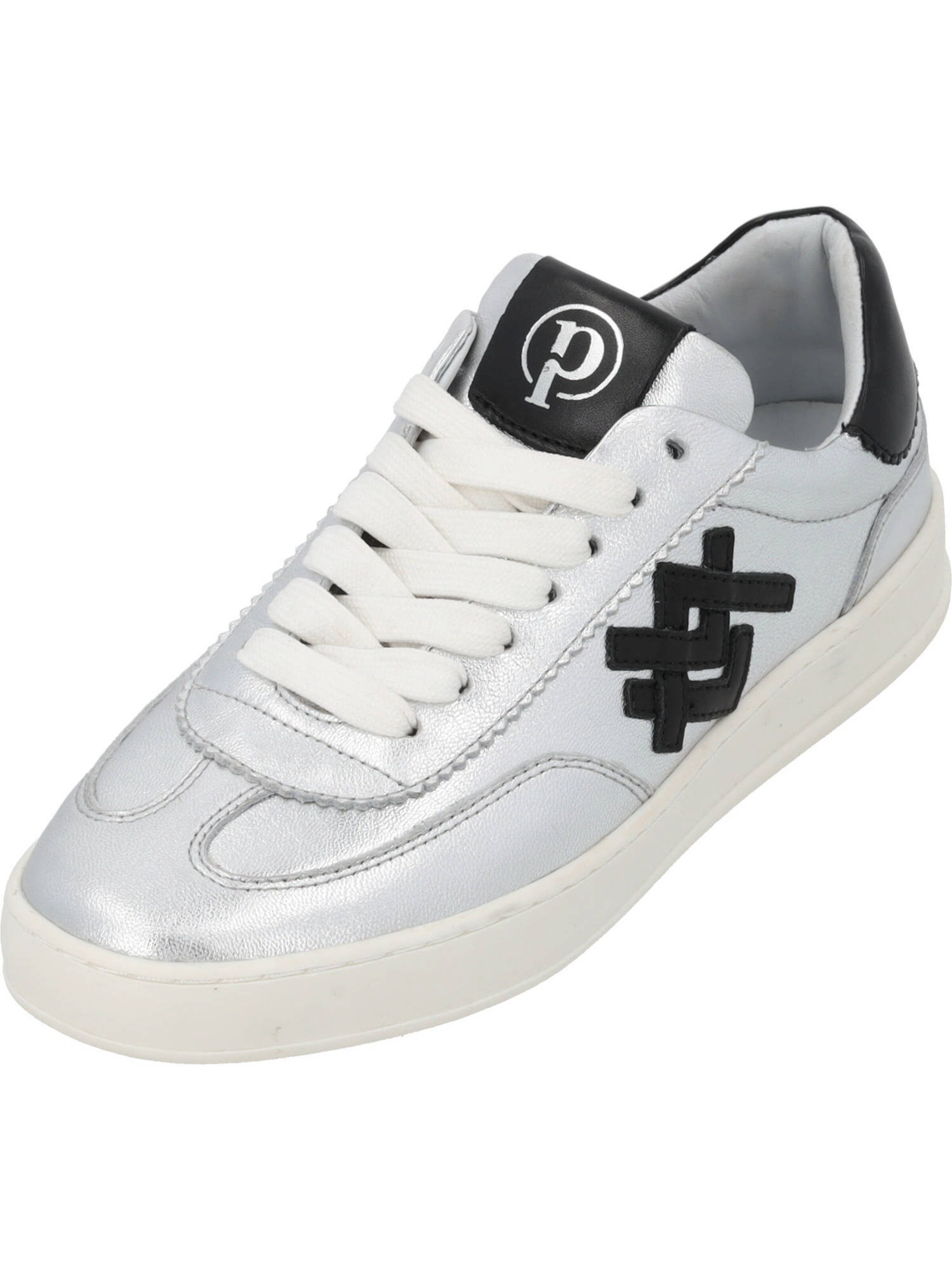 Palado Sneakers laag 'Bonefee' in Zilver: voorkant