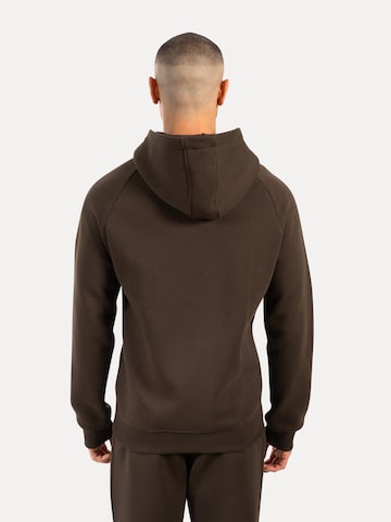 Smilodox Zip Hoodie Yasin in Braun
