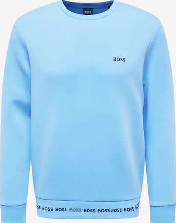 BOSS Green Sweatshirt 'Salbeos' i blå: framsida