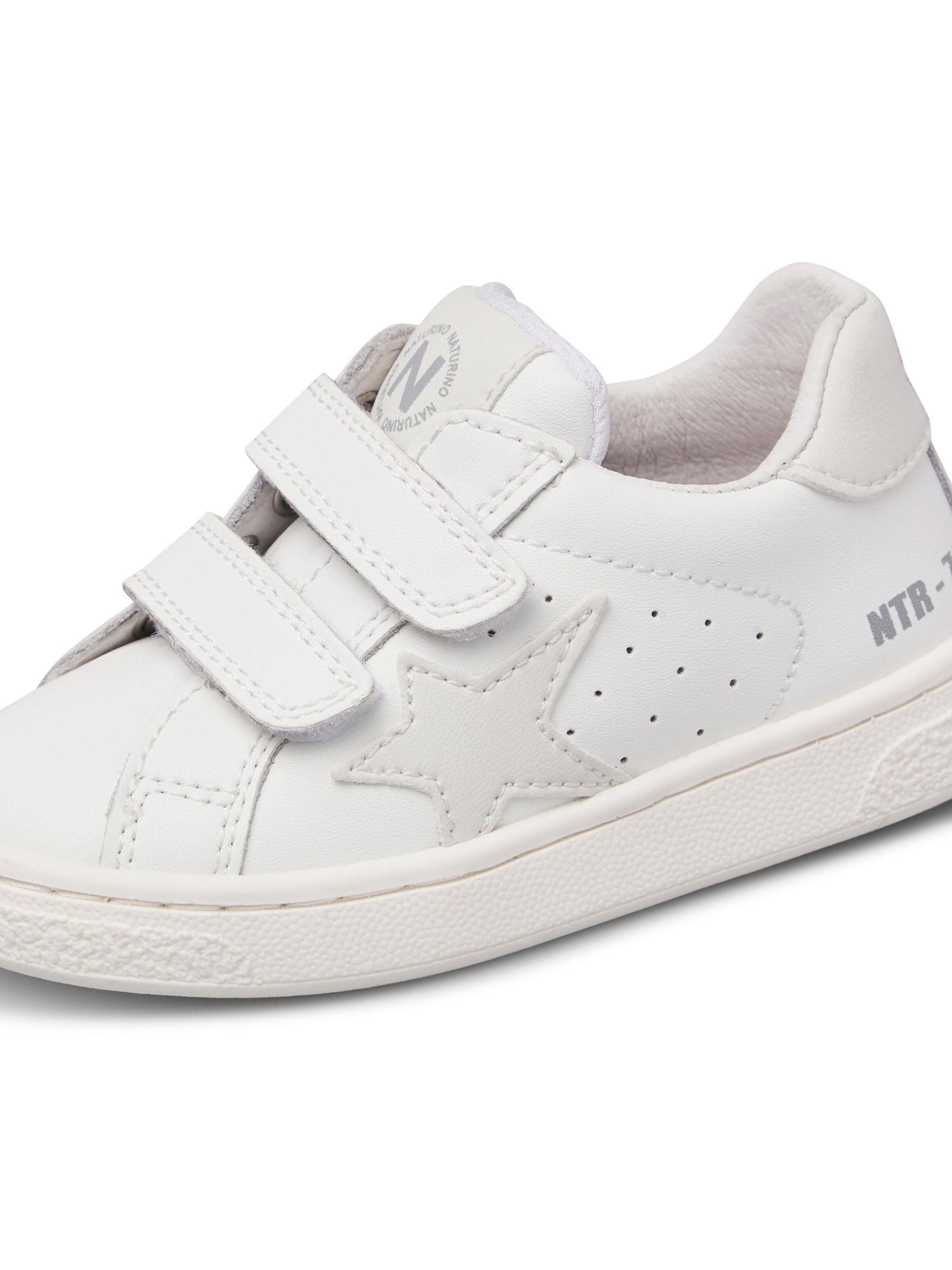 NATURINO Halbschuh 'Pinn'‌‌‌‌‌ in Weiß