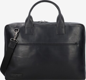 Plevier Document Bag in Black: front