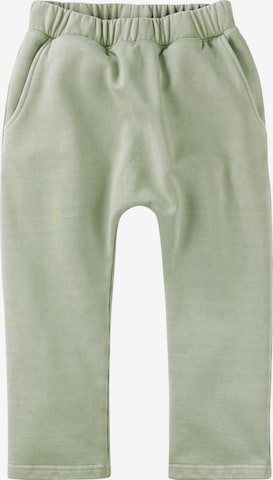 hessnatur Kalhoty – zelená: přední strana