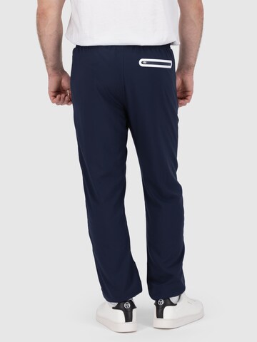 Sergio Tacchini Tapered Sports trousers 'RISPECCHIO' in Blue