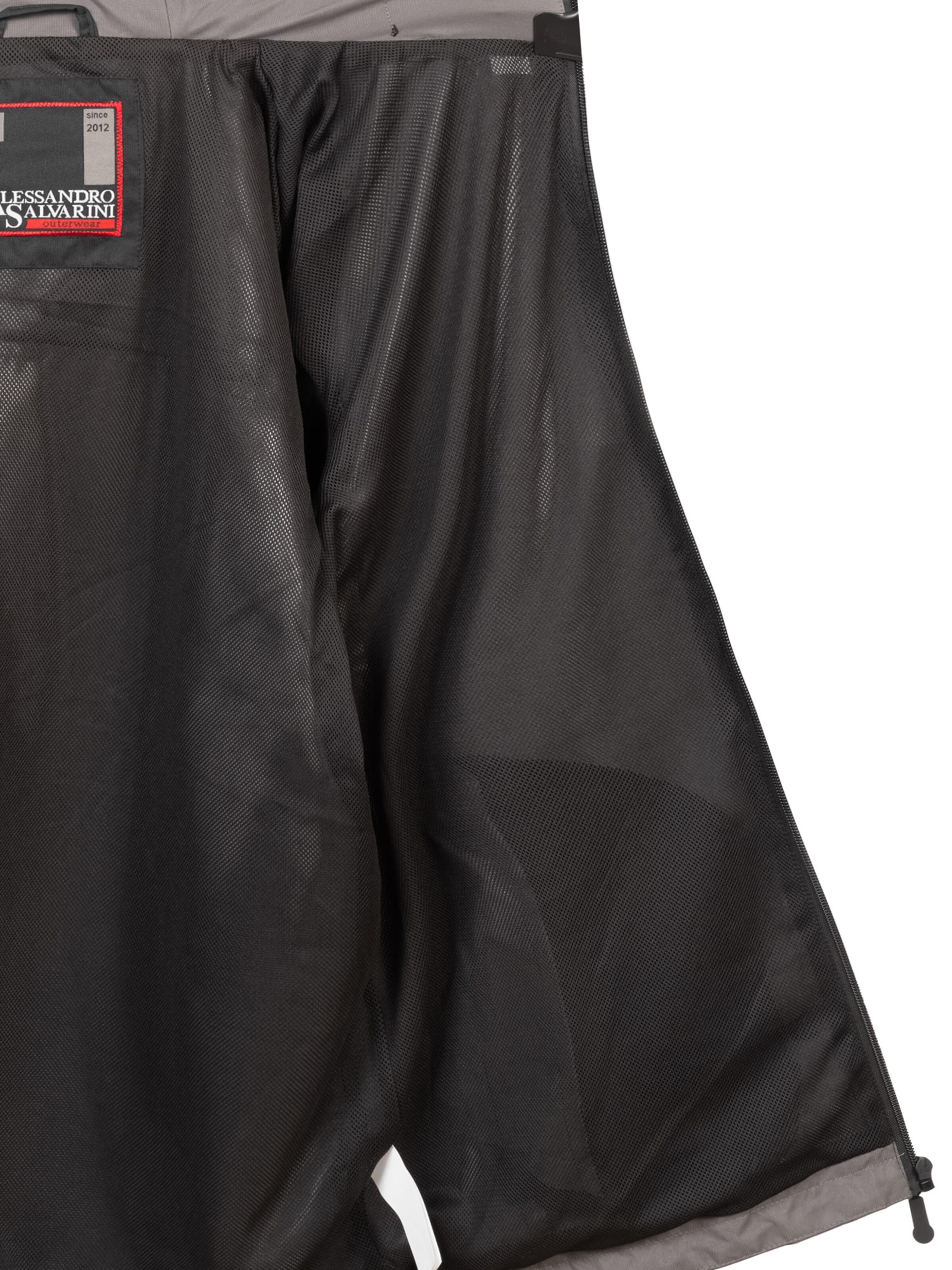 Alessandro Salvarini Jacke in Grau