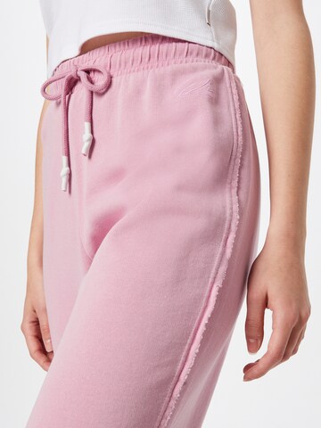 River Island Tapered Trousers in Pink