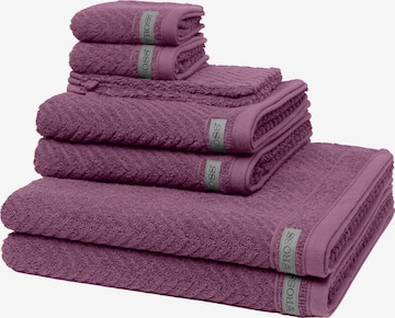 ROSS Towel 'Smart' in Purple: front