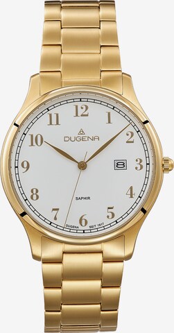 DUGENA Analog Watch in Gold: front